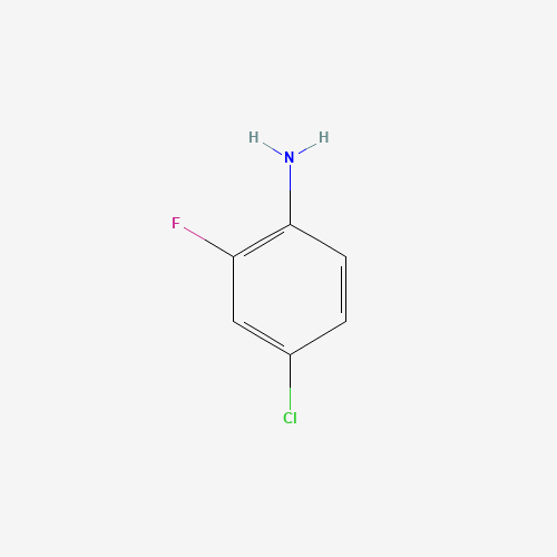 4-Chloro-2-fluoroaniline molecular structure