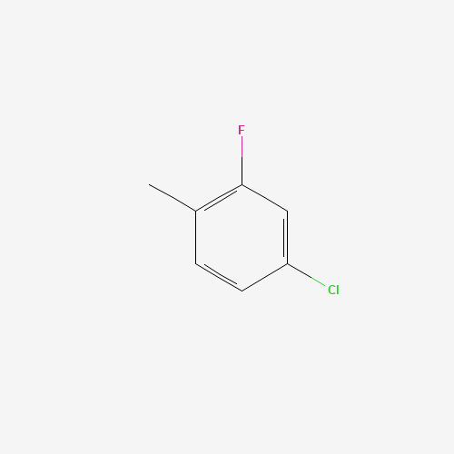 4-Chloro-2-fluorotoluene molecular structure