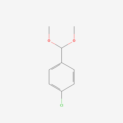 4-Chlorobenzaldehyde dimethyl acetal molecular structure