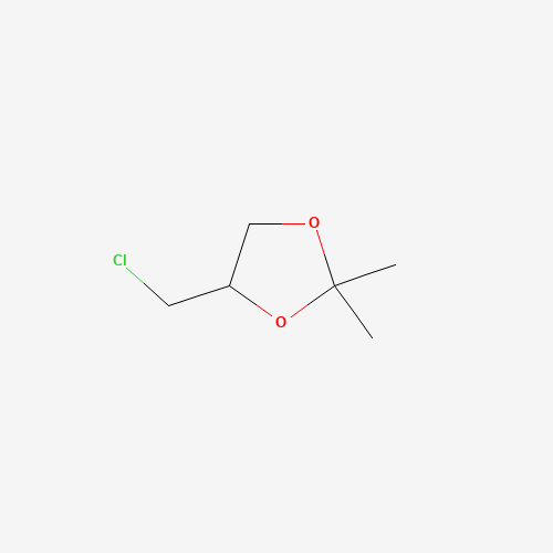4-Chloromethyl-2,2-dimethyl-1,3-dioxolane molecular structure