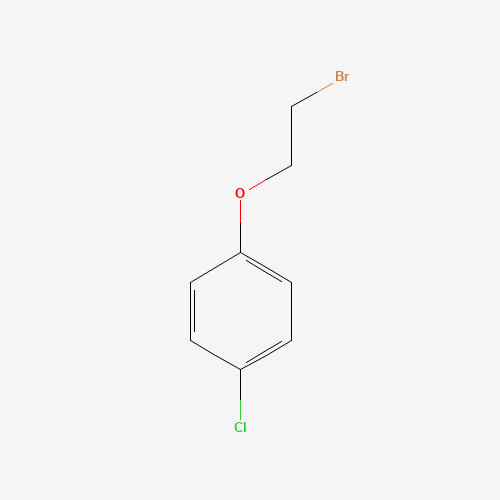 4-Chlorophenyl 2-bromoethyl ether molecular structure
