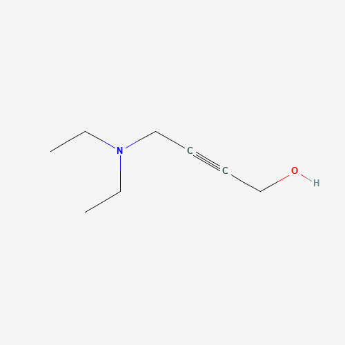 4-Diethylamino-2-butyn-1-ol molecular structure
