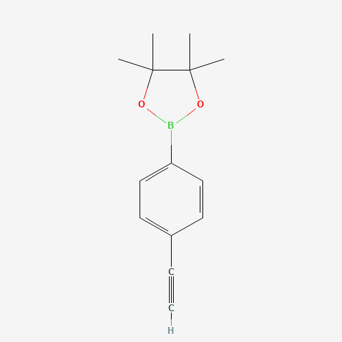 4-Ethynylphenylboronic acid pinacol ester molecular structure