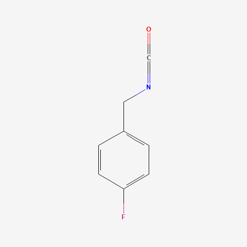 4-Fluorobenzyl isocyanate molecular structure