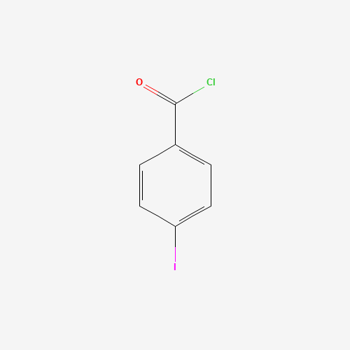 4-Iodobenzoyl chloride molecular structure