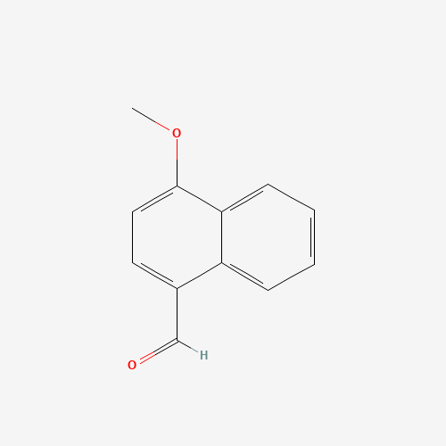 4-Methoxy-1-naphthaldehyde molecular structure