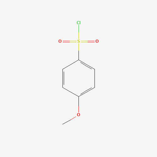 4-Methoxybenzenesulfonyl chloride molecular structure