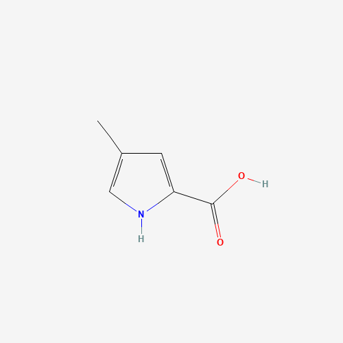 4-Methylpyrrole-2-carboxylic acid molecular structure