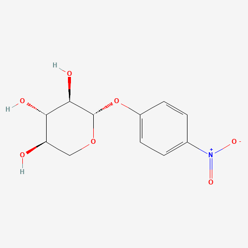 4-Nitrophenyl β-D-xylopyranoside molecular structure