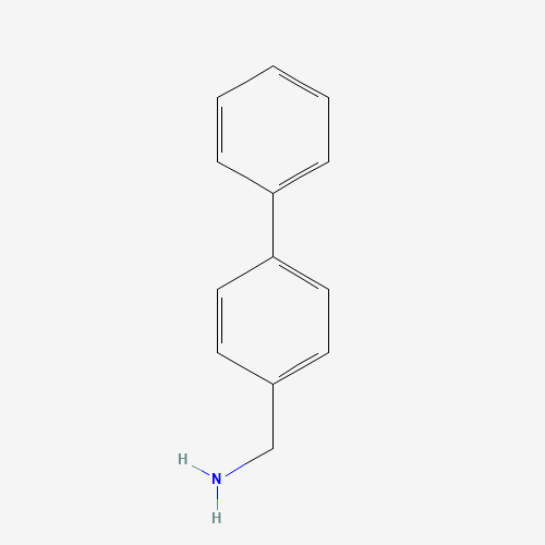 4-Phenylbenzylamine molecular structure