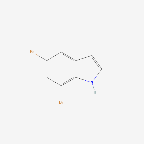 5,7-Dibromoindole molecular structure