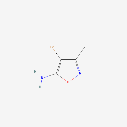 5-Amino-4-bromo-3-methylisoxazole molecular structure