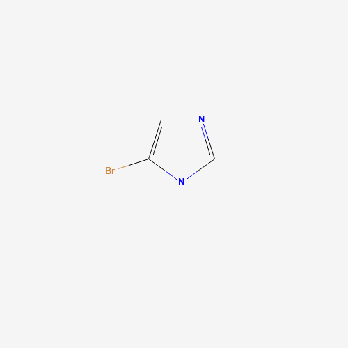 5-Bromo-1-methyl-1H-imidazole molecular structure