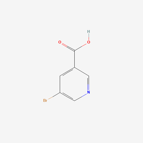5-Bromopyridine-3-carboxylic acid molecular structure