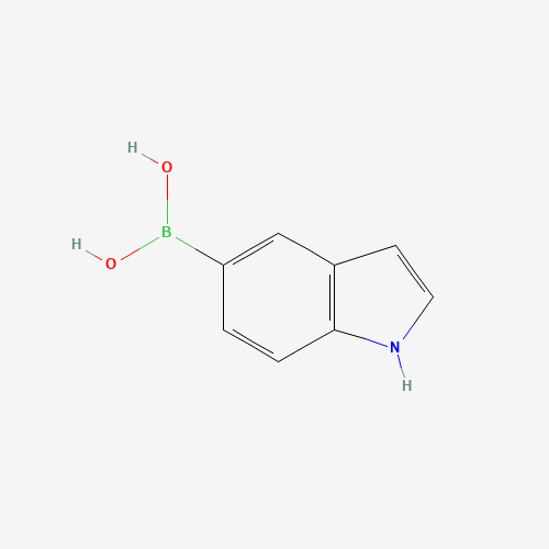 5-Indolylboronic acid molecular structure