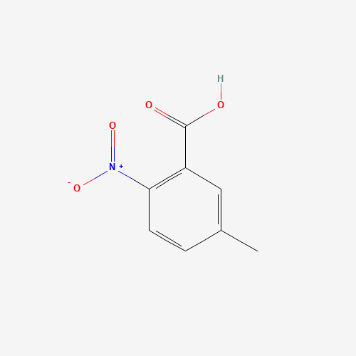 5-Methyl-2-nitrobenzoic acid molecular structure