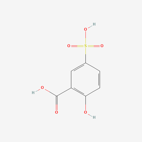 5-Sulfosalicylic acid hydrate molecular structure