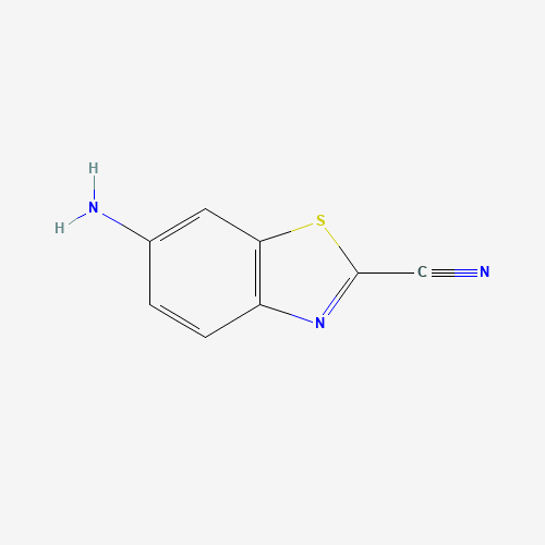 6-Amino-2-cyanobenzothiazole molecular structure