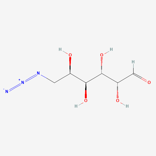 6-Azido-6-deoxy-D-galactose molecular structure