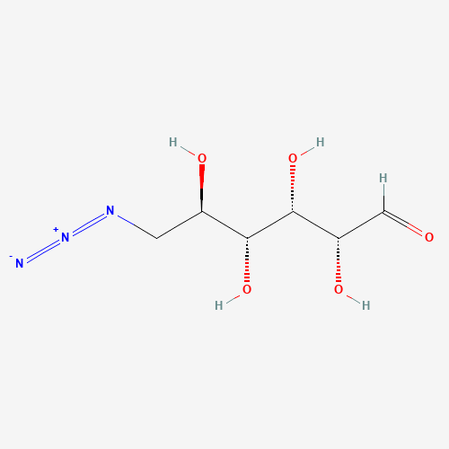 6-Azido-6-deoxy-D-glucose molecular structure