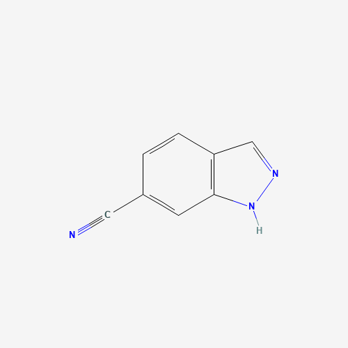 6-Cyano-1H-indazole molecular structure