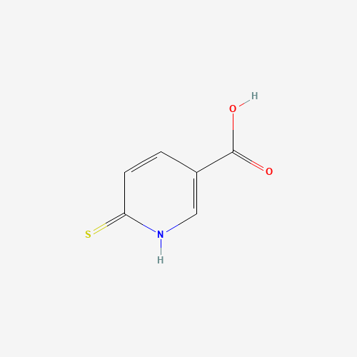 6-Mercaptopyridine-3-carboxylic acid molecular structure