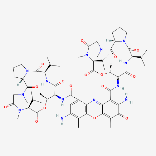 7-Aminoactinomycin D molecular structure
