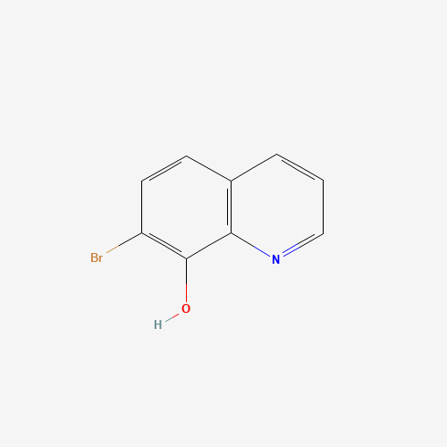 7-Bromo-8-hydroxyquinoline molecular structure