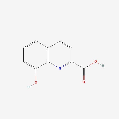 8-Hydroxy-2-quinolinecarboxylic acid molecular structure
