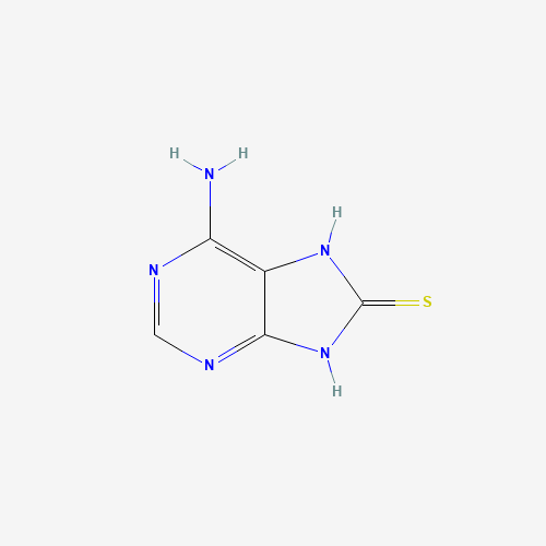 8-Mercaptoadenine molecular structure