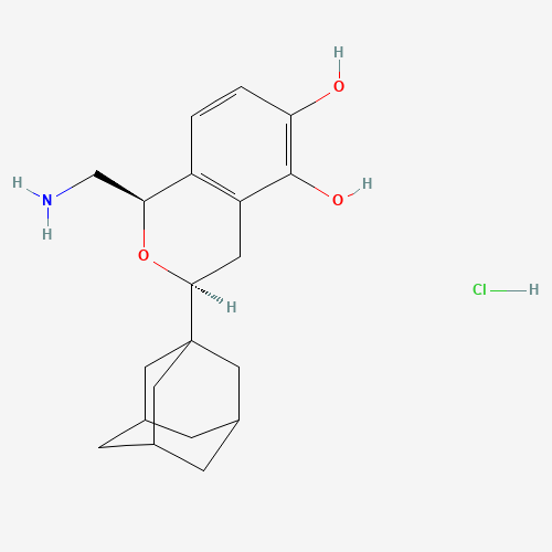 A-77636 hydrochloride hydrate molecular structure