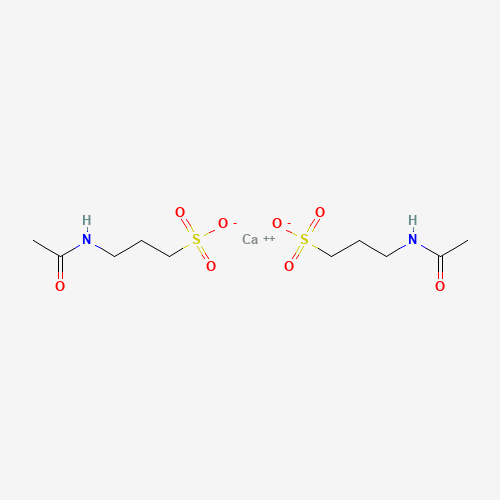 Acamprosate calcium molecular structure