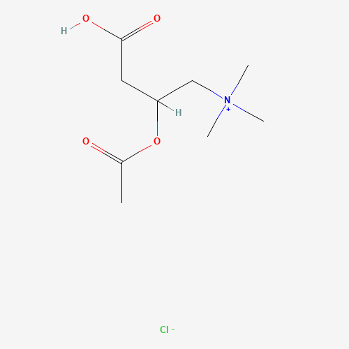 Acetyl-DL-carnitine hydrochloride molecular structure