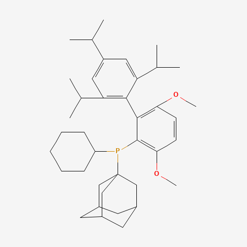 AdCyBrettPhos molecular structure