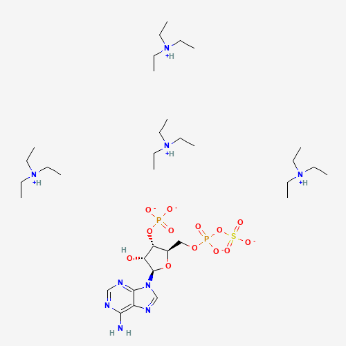 Adenosine 3′-phosphate 5′-phosphosulfate triethylammonium salt molecular structure