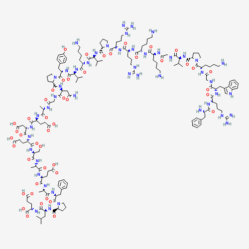 Adrenocorticotropic Hormone Fragment 7-38 human molecular structure