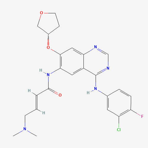 Afatinib molecular structure