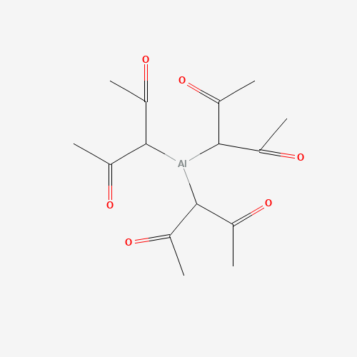 Aluminum acetylacetonate molecular structure