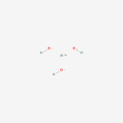 Aluminum hydroxide molecular structure
