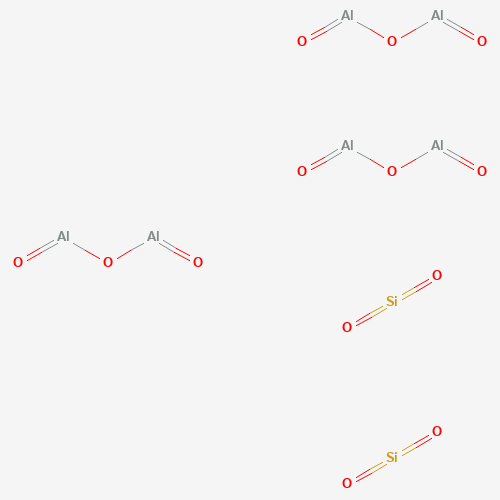 Aluminum silicate molecular structure