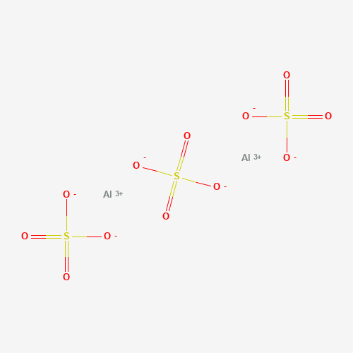 Aluminum sulfate molecular structure