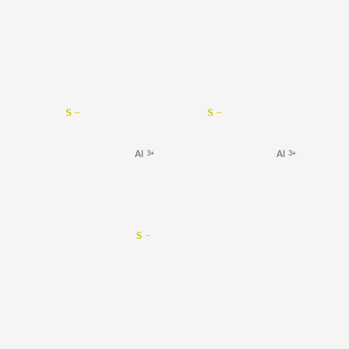 Aluminum sulfide molecular structure