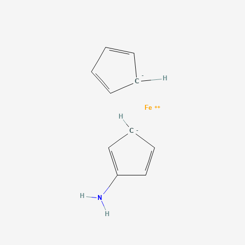 Aminoferrocene molecular structure