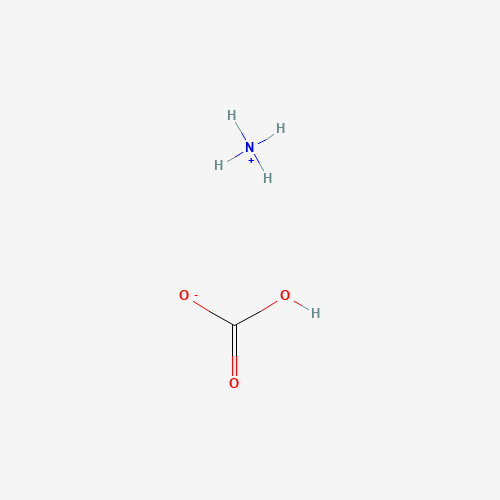 Ammonium bicarbonate molecular structure
