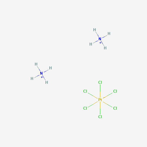 Ammonium hexachloroplatinate(IV) molecular structure