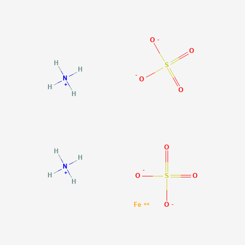 Ammonium iron(II) sulfate hexahydrate molecular structure