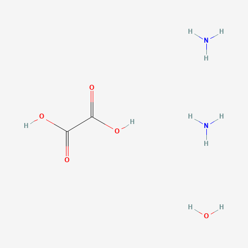 Ammonium oxalate monohydrate molecular structure