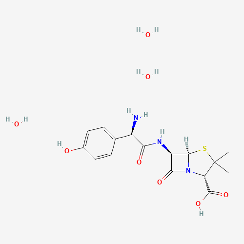 Amoxicillin trihydrate: potassium clavulanate (4:1) molecular structure