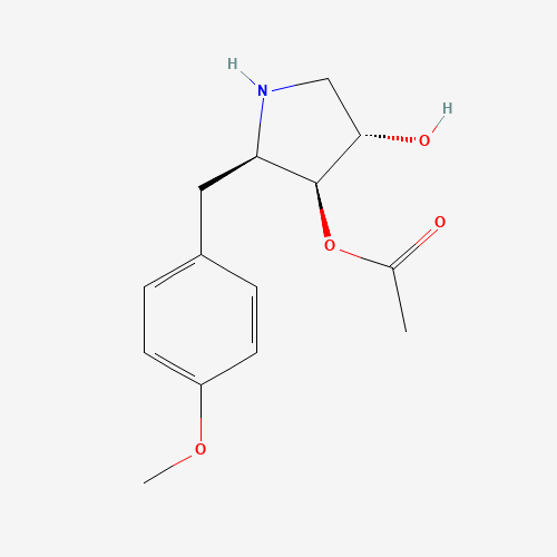 Anisomycin molecular structure