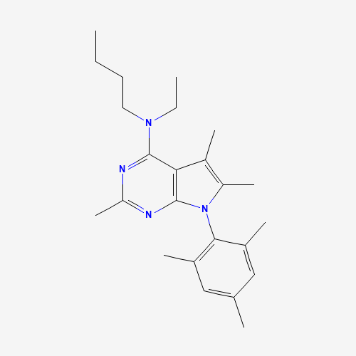 Antalarmin hydrochloride molecular structure
